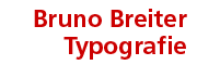 Bruno Breiter Typografie Logo