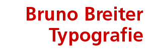 Bruno Breiter Typografie Logo
